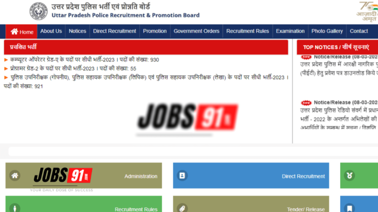UP Police Constable Final Result 2024 Announced — Download Selection List Now