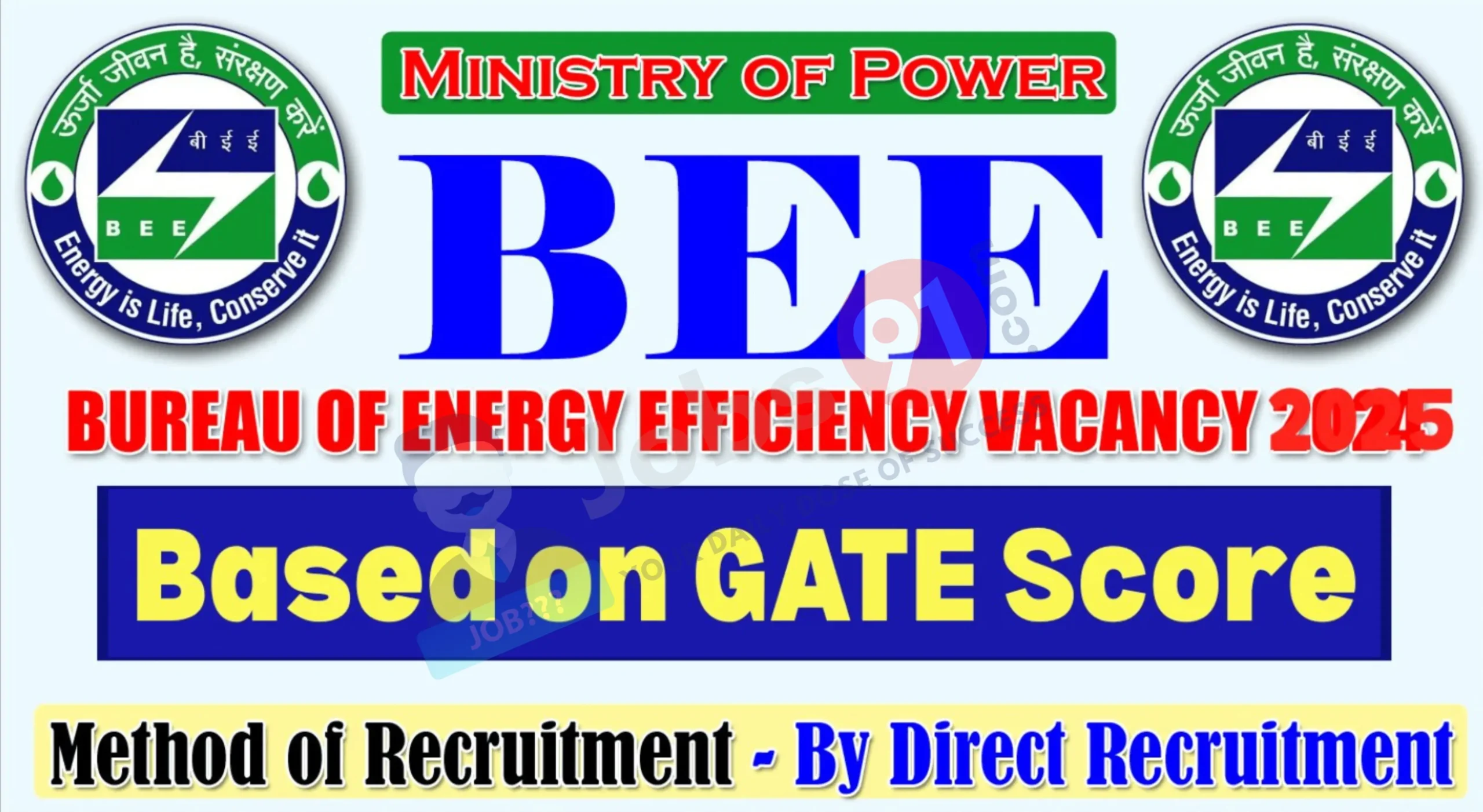 🚀 BEE Assistant Director Recruitment 2025 – 20 Technical Posts Available! 🔧🌱