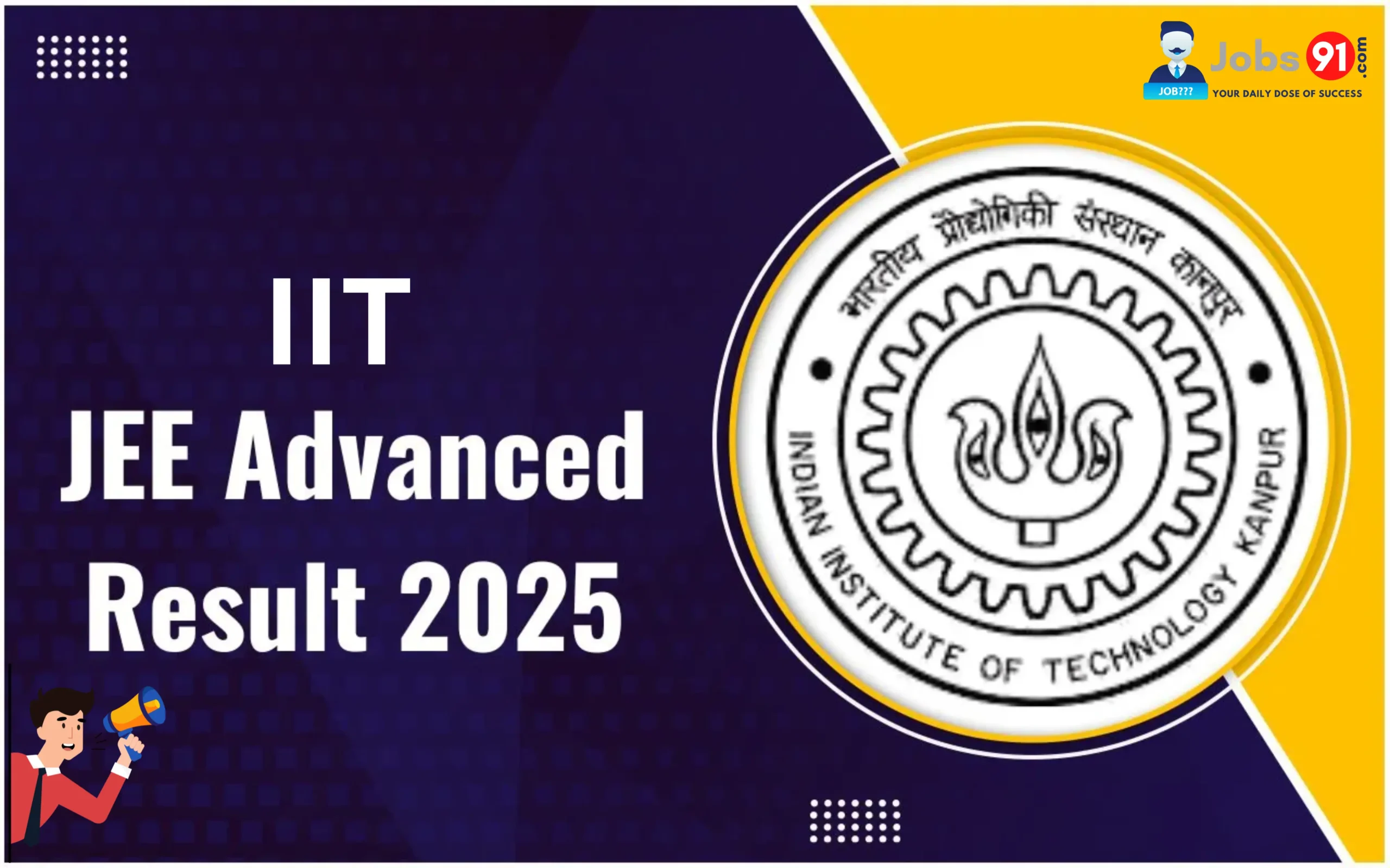 IIT-JEE Advanced 2025 Result Announced