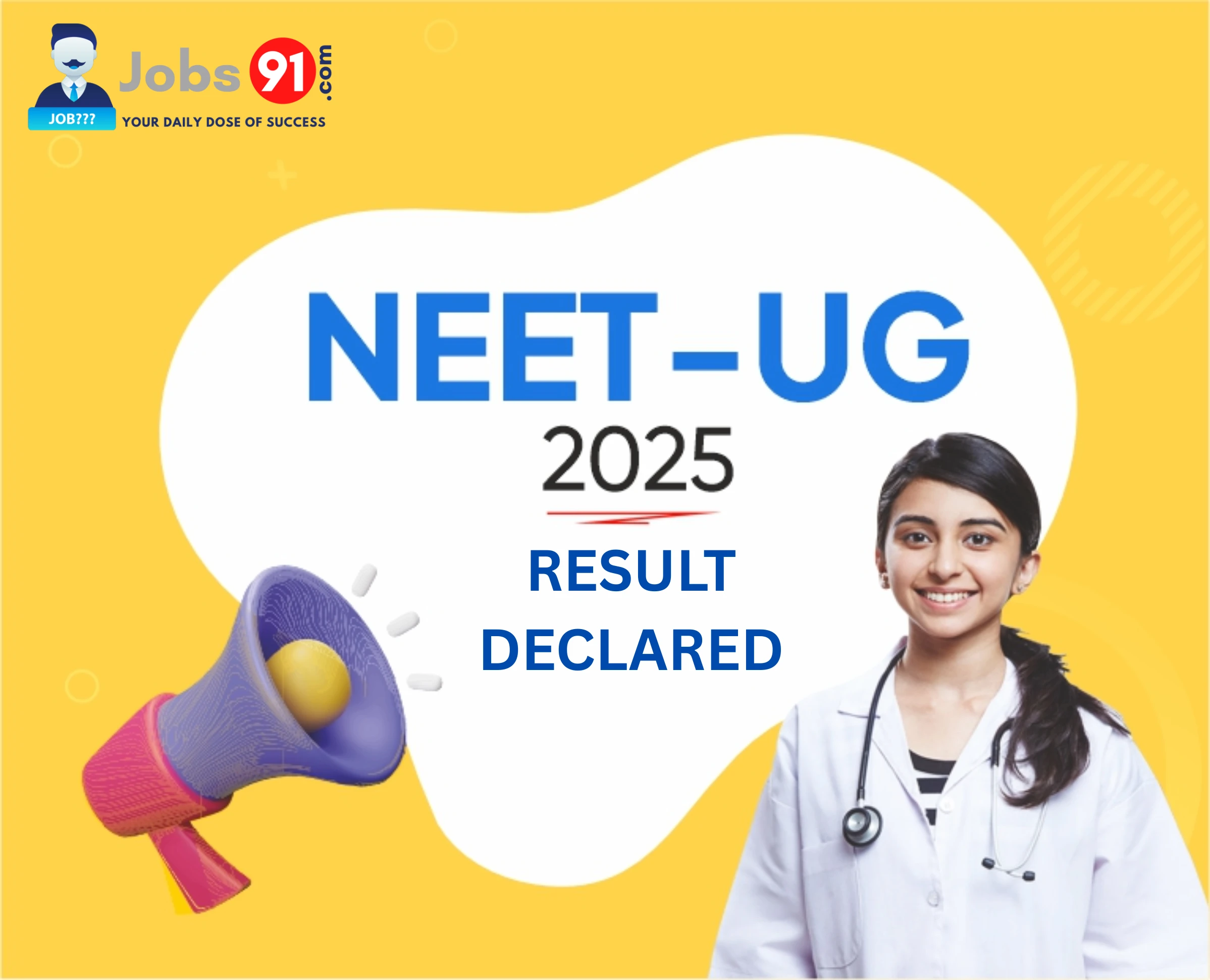 NTA NEET UG Result 2025 Declared