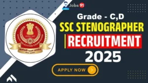 🖊️ SSC Stenographer Grade C & D – Online Form 2025 Out Now!