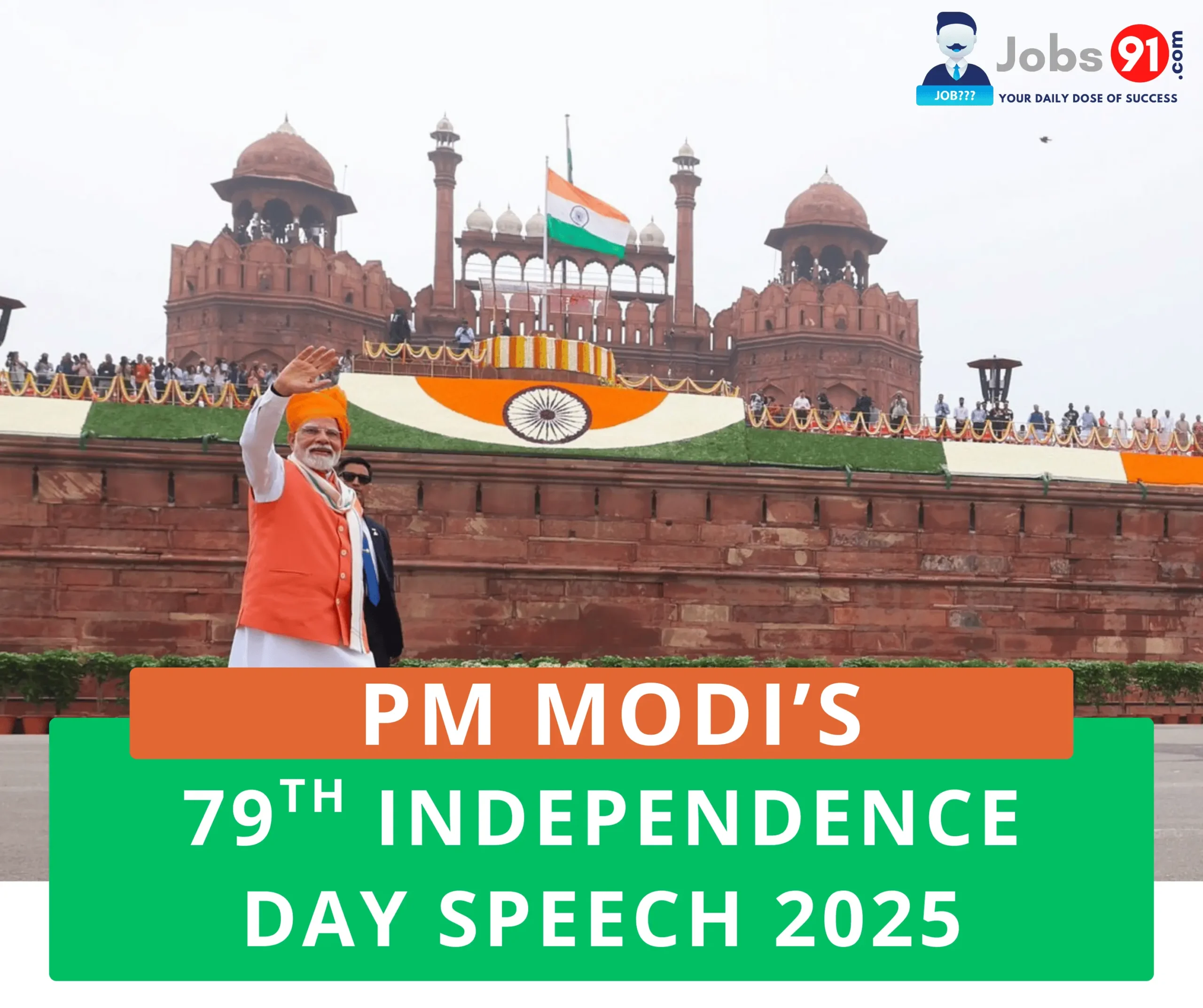 PM Modi’s 79th Independence Day 2025 speech uncovering the Viksit Bharat 2047 vision